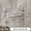 Giá Treo Khăn 2 Tầng Điều Chỉnh Độ Dài - Kệ Đồ, Thanh Treo, Phơi Đồ, Hút Chân Không - Giá chỉ 118k 10
