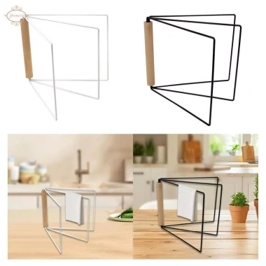 Giá treo khăn 3 cánh tay gập lại, giá đỡ khăn ăn hạng nặng độc lập cho bàn bếp - chỉ 174.900₫
