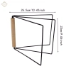 Giá treo khăn 3 cánh tay gập lại, giá đỡ khăn ăn hạng nặng độc lập cho bàn bếp - chỉ 174.900₫ 4