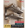 Giá treo khăn BINSU nhôm hàng không - Kệ nhà tắm dán/khoan tường, chỉ 250.000 VNĐ 7