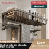Giá treo khăn BINSU nhôm hàng không - Kệ nhà tắm dán/khoan tường, chỉ 250.000 VNĐ 8