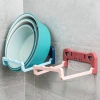 Giá treo khăn dán tường gấp gọn, Đỡ Thau Chậu đa năng tiện lợi, FREE SHIP - 3.960₫