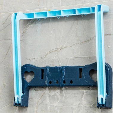 Giá treo khăn dán tường gấp gọn, Đỡ Thau Chậu đa năng tiện lợi, FREE SHIP - 3.960₫