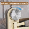 Giá Treo Khăn Gắn Tường Xoay 180 độ Hút Chân Không Đa Năng Phòng Tắm & Bếp 3
