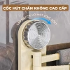 Giá Treo Khăn Gắn Tường Xoay 180 độ Hút Chân Không - Đa Năng Phòng Tắm và Bếp 4
