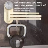 Giá Treo Khăn Gắn Tường Xoay 180 độ Hút Chân Không - Đa Năng Phòng Tắm và Bếp 8
