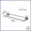 Giá Treo Khăn Inox 2 Tầng 55cm - Không Khoan Vít, Dùng Cho Nhà Tắm, Giá 30.000₫ 6