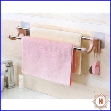 Giá Treo Khăn Inox 2 Tầng 55cm - Không Khoan Vít, Dùng Cho Nhà Tắm, Giá 30.000₫ 7 Giá Treo Khăn Inox 2 Tầng 55cm - Không Khoan Vít, Dùng Cho Nhà Tắm, Giá 30.000₫ 7