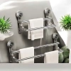 Giá treo khăn mặt, khăn tắm, treo dép không khoan đục – Chỉ 75.000đ 2