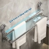 Giá treo khăn mặt, khăn tắm, treo dép không khoan đục – Chỉ 75.000đ 8