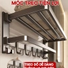 Giá treo khăn nhà tắm Enomax dán tường, thanh treo quần áo, thép chống gỉ, 350.000₫
