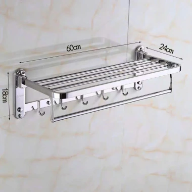 Giá treo khăn nhà tắm Inox 304 Loại 1 Chân đế đặc, cực chắc chắn - 290.000 VNĐ