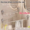 Giá treo khăn phòng tắm co giãn không cần khoan - xoay 180°, inox bền đẹp, giảm còn 96.910₫