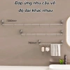 Giá treo khăn phòng tắm co giãn không cần khoan - xoay 180°, inox bền đẹp, giảm còn 96.910₫ 3