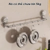 Giá treo khăn phòng tắm co giãn không cần khoan - xoay 180°, inox bền đẹp, giảm còn 96.910₫ 6