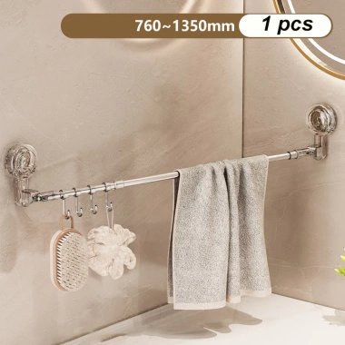 Giá treo khăn phòng tắm co giãn không cần khoan - xoay 180°, inox bền đẹp, giảm còn 96.910₫ 10 Giá treo khăn phòng tắm co giãn không cần khoan - xoay 180°, inox bền đẹp, giảm còn 96.910₫ 10