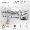 Giá Treo Khăn Phòng Tắm Inox 304 MoLuux 2 Tầng Gấp Gọn 5 Móc Dài 60cm - Dày Nặng 1.386g - Giá Ưu Đãi 305.000 10