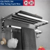 Giá Treo Khăn Tắm Inox 304 50cm Kèm Đinh Vít Khoan Tường - OENON 335k