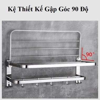 Giá Treo Khăn Tắm Inox 304 50cm Kèm Đinh Vít Khoan Tường - OENON 335k 7 Giá Treo Khăn Tắm Inox 304 50cm Kèm Đinh Vít Khoan Tường - OENON 335k 7