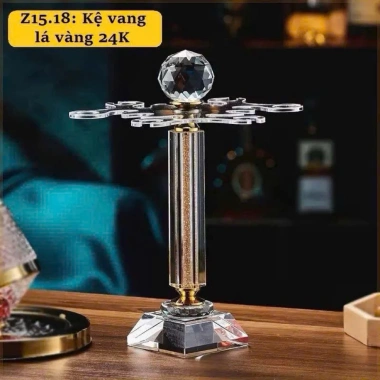 Giá treo ly rượu vang kiểu Bắc Âu – Bàn tân cổ điển sang trọng, giảm còn 189.000₫