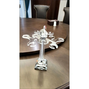 Giá treo ly rượu vang pha lê xoay 360 độ - Sang trọng, giảm còn 350.000 VNĐ 5
