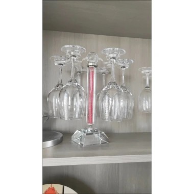 Giá treo ly rượu vang pha lê xoay 360 độ - Sang trọng, giảm còn 350.000 VNĐ 7