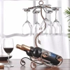 Giá treo ly và kệ để rượu vang decor màu đồng cao cấp 6 ly - giảm giá 350.000đ