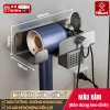 Giá Treo Máy Sấy Tóc Dán Tường HIKARI Nhôm Không Khoan Chống Gỉ, Kèm Giỏ Đựng Đồ 10