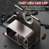 Giá treo máy sấy tóc Luxe CribCo nhôm hàng không - Dán tường nhà tắm, không cần khoan, giá 61.429 VND 2