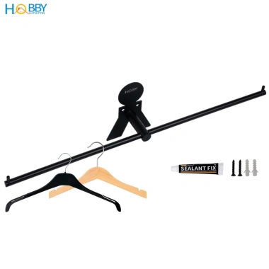 Giá treo móc phơi quần áo inox 304 GPM5 Hobby Home Decor – Kẹp gọn, bền không gỉ, giảm 23%