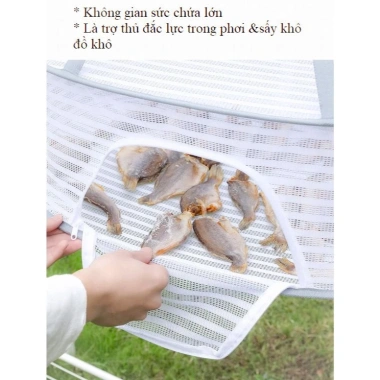 Giá Treo Phơi Thực Phẩm Ngăn Kéo Chống Ruồi Muỗi - 75.000, Không Gian Tiện Lợi