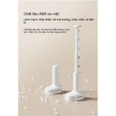 Giá treo quần áo 5 lỗ không cần khoan - Gấp nhẹ, dễ mang du lịch 6 Giá treo quần áo 5 lỗ không cần khoan - Gấp nhẹ, dễ mang du lịch 6