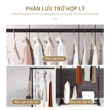 Giá treo quần áo đa năng cao cấp - Kệ phơi đồ ngoài trời, chỉ 79.000 VND
