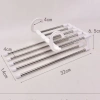 Giá treo quần áo đa năng gấp gọn BABO TK10 – Chống trượt, không để lại vết, tiện cho tủ quần áo 8