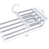 Giá treo quần áo đa năng gấp gọn BABO TK10 – Chống trượt, không để lại vết, tiện cho tủ quần áo 9