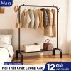 Giá Treo Quần Áo Đen Trắng Khung Sắt Chắc Chắn, Kệ Treo & Móc Phơi - 85.000 (Giá Gốc 107.100)