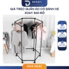 Giá Treo Quần Áo Di Động Xoay 360 Bánh Xe, Cây Phơi Đồ Đa Năng Bền Chắc 178k