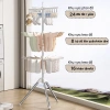 Giá treo quần áo gấp gọn thép không gỉ SPACEMADER - Giá phơi trẻ em, móc treo mũ kiểu cây, giảm giá 419.000₫ 2