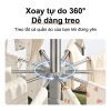 Giá treo quần áo gấp gọn thép không gỉ SPACEMADER - Giá phơi trẻ em, móc treo mũ kiểu cây, giảm giá 419.000₫ 4
