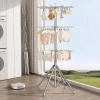 Giá treo quần áo gấp gọn thép không gỉ SPACEMADER - Giá phơi trẻ em, móc treo mũ kiểu cây, giảm giá 419.000₫ 8