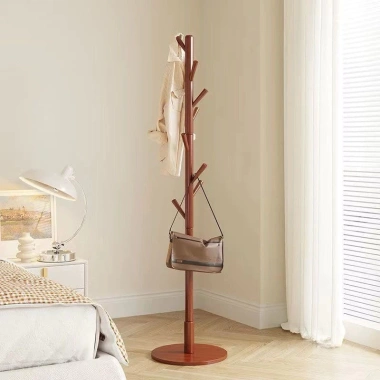 Giá treo quần áo gỗ CMG09 - Đa năng, chắc chắn cho phòng khách, ngủ, ký túc xá, 135k