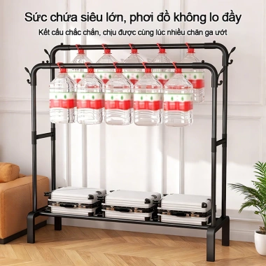 Giá Treo Quần Áo & Kệ Treo - Chắc Chắn, Sang Trọng, Dễ Lắp Đặt, 129.000₫ 3