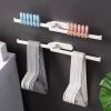 Giá treo quần áo không khoan, móc treo tường, giá đỡ ban công, giảm còn 67.100 VND
