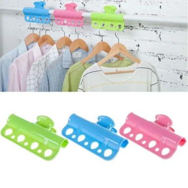 Giá treo quần áo NAPKERY - Kẹp ABS chống gió, giá phơi di động, tiết kiệm không gian, phù hợp gia đình