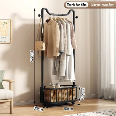 Giá treo quần áo phòng ngủ đa năng, tiết kiệm không gian, di động, gắn tường - Giá chỉ 262.530đ 8 Giá treo quần áo phòng ngủ đa năng, tiết kiệm không gian, di động, gắn tường - Giá chỉ 262.530đ 8