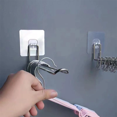 Giá treo quần áo thép không gỉ đa năng – treo tường, lắp ban công, móc xếp chồng, giảm giá 22% 6 Giá treo quần áo thép không gỉ đa năng – treo tường, lắp ban công, móc xếp chồng, giảm giá 22% 6