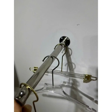 Giá treo quần áo tường inox 304 dài 25cm – Thanh treo kèm vít, giảm còn 50.000₫