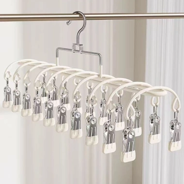 Giá treo quần áo UTENEW chống gió thép không gỉ 20 kẹp đa năng, chống trượt, phơi ngoài trời - Giá chỉ 111.980₫