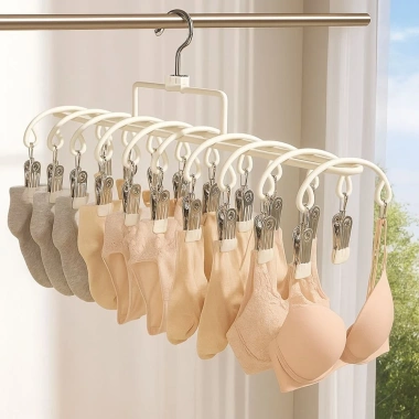 Giá treo quần áo UTENEW chống gió thép không gỉ 20 kẹp đa năng, chống trượt, phơi ngoài trời - Giá chỉ 111.980₫ 8 Giá treo quần áo UTENEW chống gió thép không gỉ 20 kẹp đa năng, chống trượt, phơi ngoài trời - Giá chỉ 111.980₫ 8