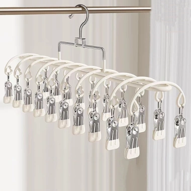Giá treo quần áo UTENEW chống gió thép không gỉ 20 kẹp đa năng, chống trượt, phơi ngoài trời - Giá chỉ 111.980₫
